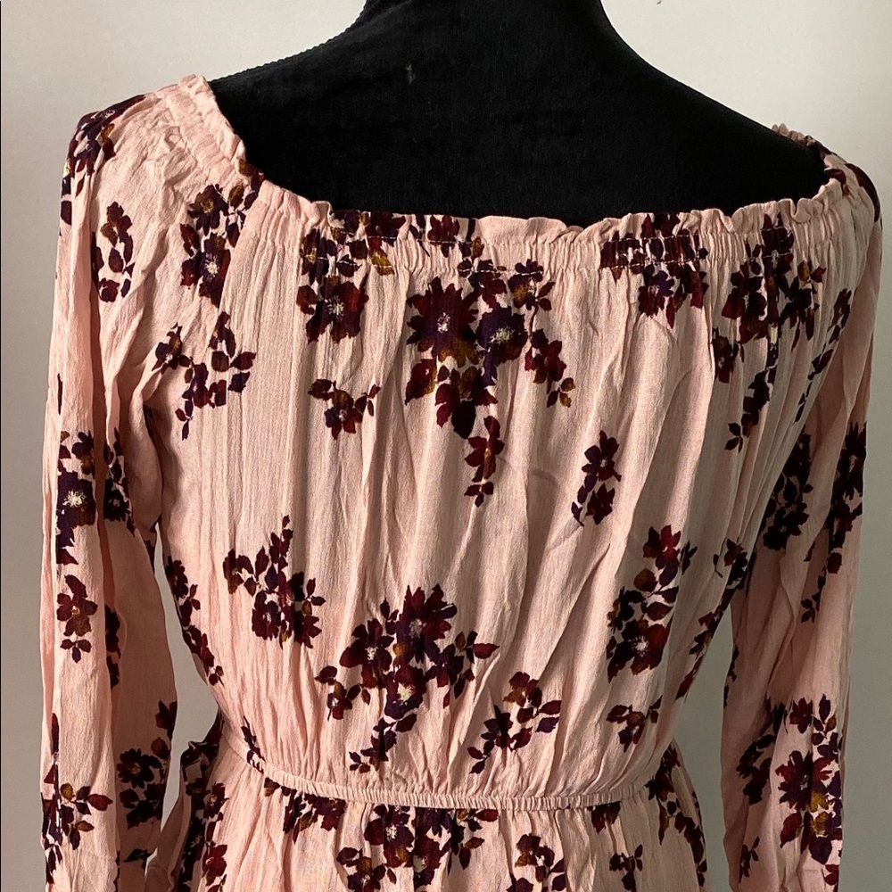 Floral Off-Shoulder Ruffle Dress💋 - Picture 3 of 5